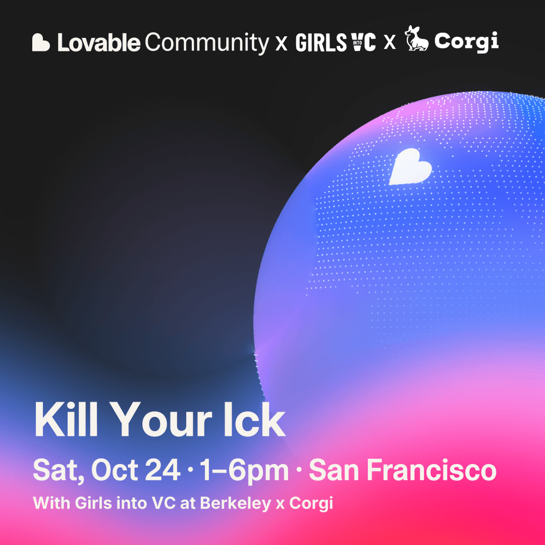 Lovable x Girls into VC Buildathon cover art